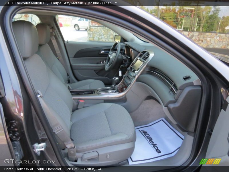 Taupe Gray Metallic / Jet Black/Titanium 2013 Chevrolet Malibu LT