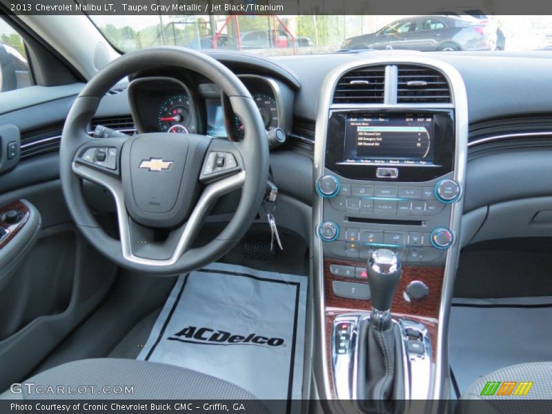 Taupe Gray Metallic / Jet Black/Titanium 2013 Chevrolet Malibu LT