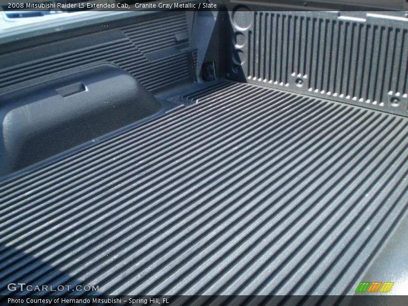 Granite Gray Metallic / Slate 2008 Mitsubishi Raider LS Extended Cab