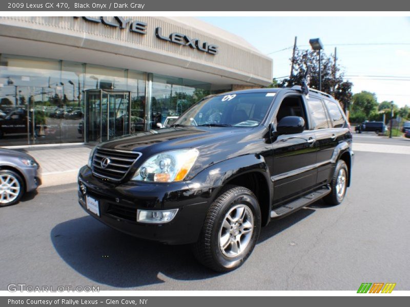 Black Onyx / Dark Gray 2009 Lexus GX 470