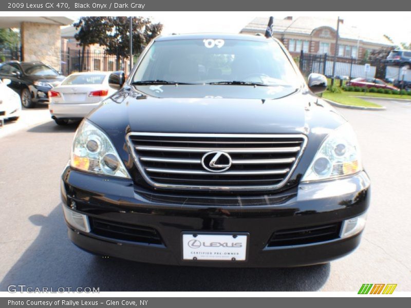 Black Onyx / Dark Gray 2009 Lexus GX 470