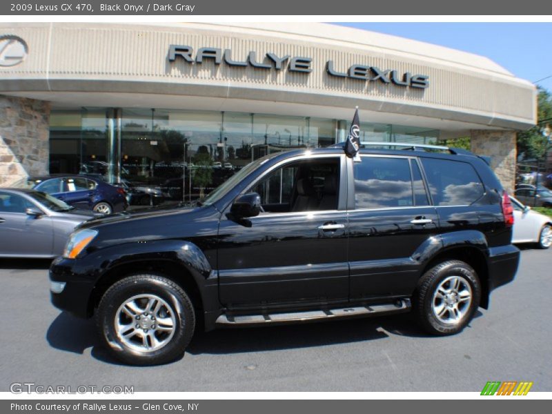 Black Onyx / Dark Gray 2009 Lexus GX 470
