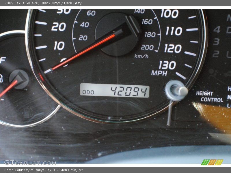 Black Onyx / Dark Gray 2009 Lexus GX 470