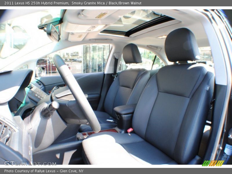 Front Seat of 2011 HS 250h Hybrid Premium