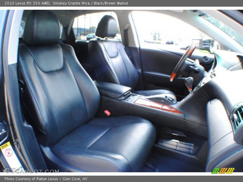 Front Seat of 2010 RX 350 AWD