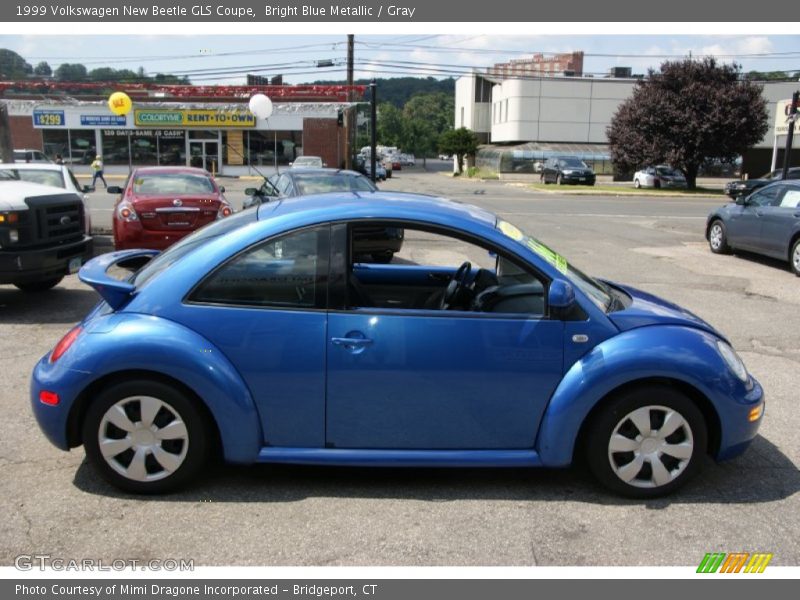 Bright Blue Metallic / Gray 1999 Volkswagen New Beetle GLS Coupe