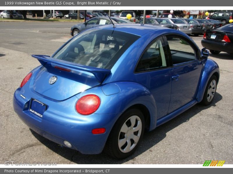 Bright Blue Metallic / Gray 1999 Volkswagen New Beetle GLS Coupe