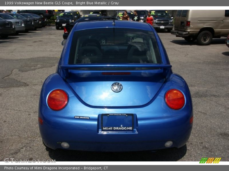 Bright Blue Metallic / Gray 1999 Volkswagen New Beetle GLS Coupe