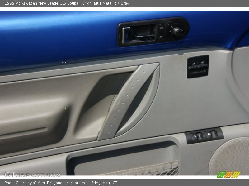 Bright Blue Metallic / Gray 1999 Volkswagen New Beetle GLS Coupe