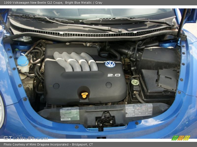 Bright Blue Metallic / Gray 1999 Volkswagen New Beetle GLS Coupe