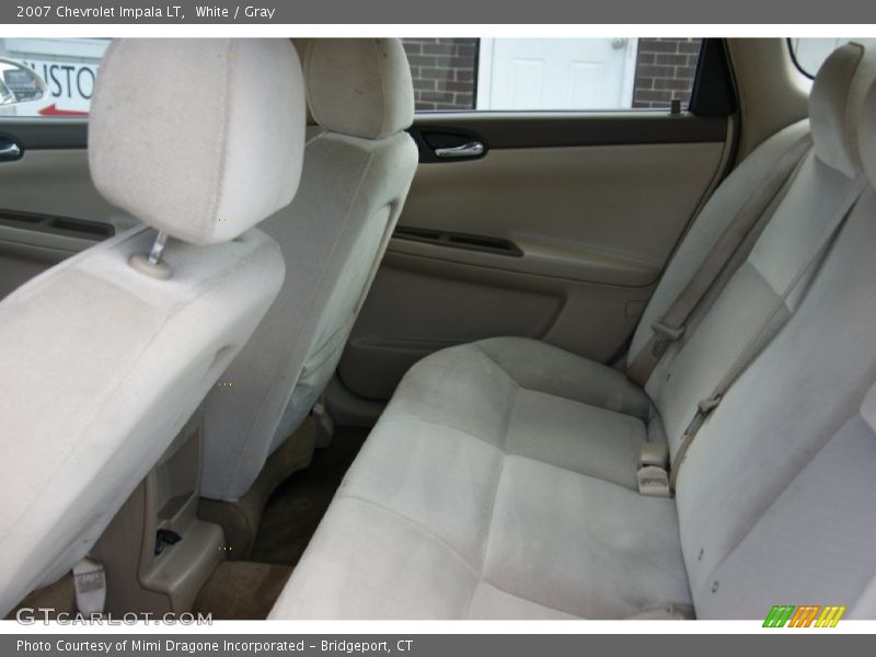 White / Gray 2007 Chevrolet Impala LT
