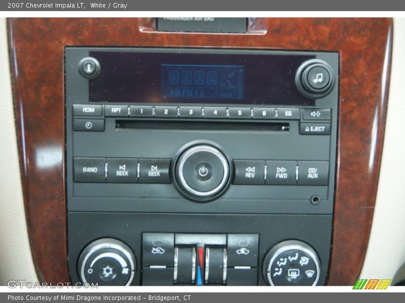 White / Gray 2007 Chevrolet Impala LT