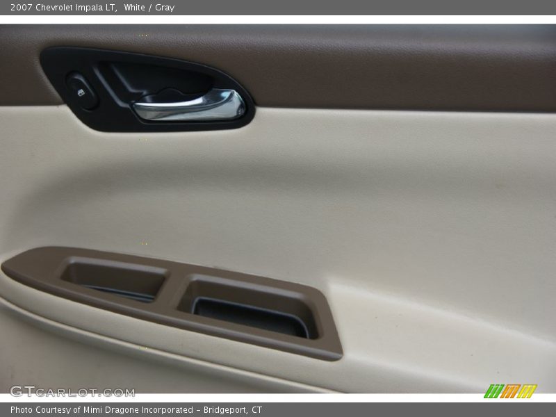 White / Gray 2007 Chevrolet Impala LT