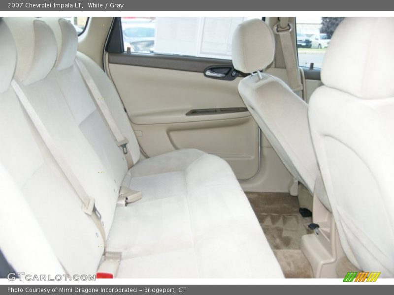 White / Gray 2007 Chevrolet Impala LT