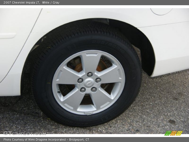 White / Gray 2007 Chevrolet Impala LT