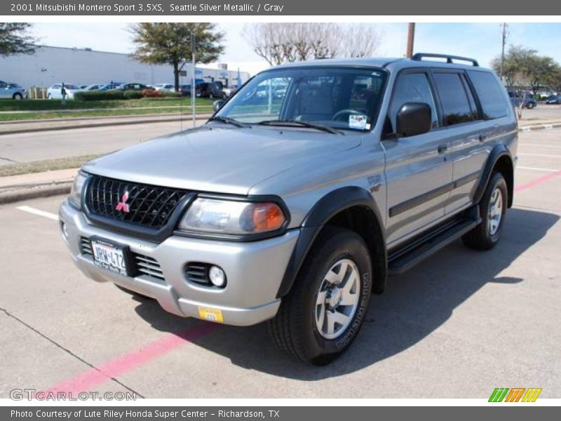 Seattle Silver Metallic / Gray 2001 Mitsubishi Montero Sport 3.5XS