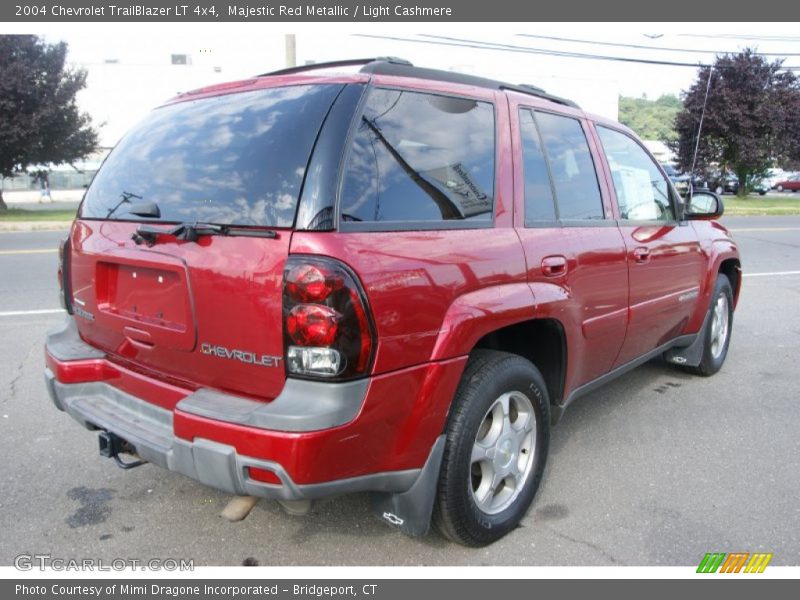 Majestic Red Metallic / Light Cashmere 2004 Chevrolet TrailBlazer LT 4x4