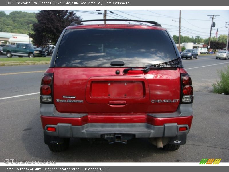 Majestic Red Metallic / Light Cashmere 2004 Chevrolet TrailBlazer LT 4x4