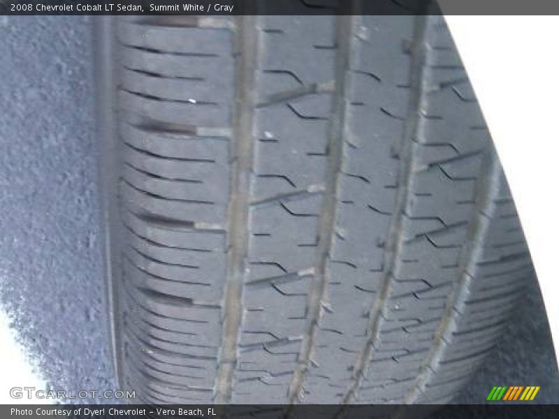 Summit White / Gray 2008 Chevrolet Cobalt LT Sedan