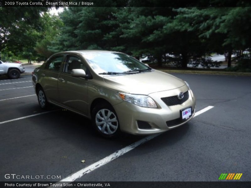 Desert Sand Mica / Bisque 2009 Toyota Corolla