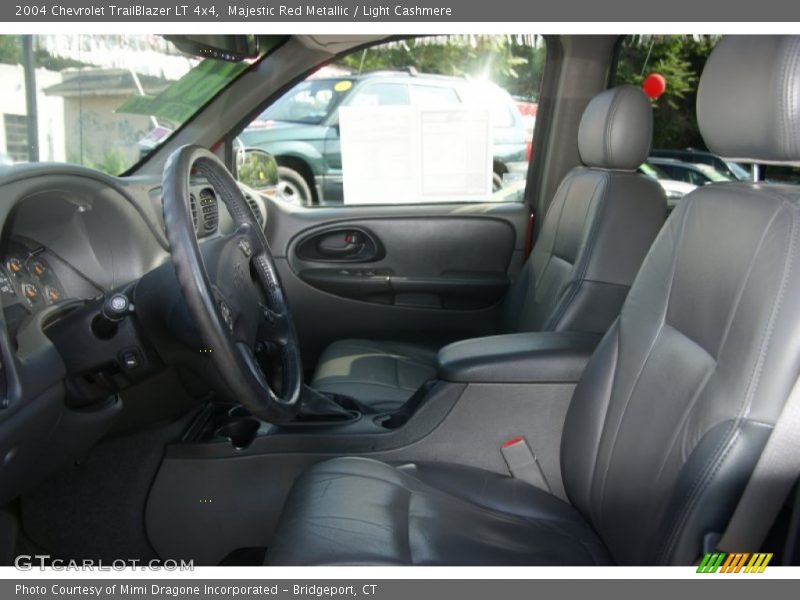 Majestic Red Metallic / Light Cashmere 2004 Chevrolet TrailBlazer LT 4x4