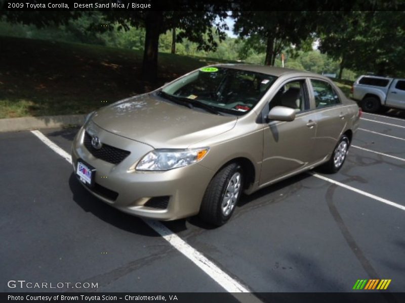 Desert Sand Mica / Bisque 2009 Toyota Corolla