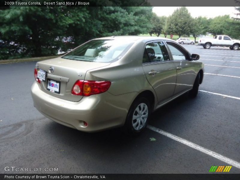 Desert Sand Mica / Bisque 2009 Toyota Corolla