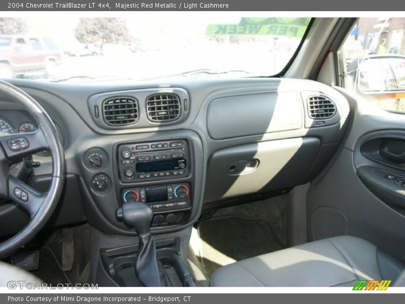 Majestic Red Metallic / Light Cashmere 2004 Chevrolet TrailBlazer LT 4x4