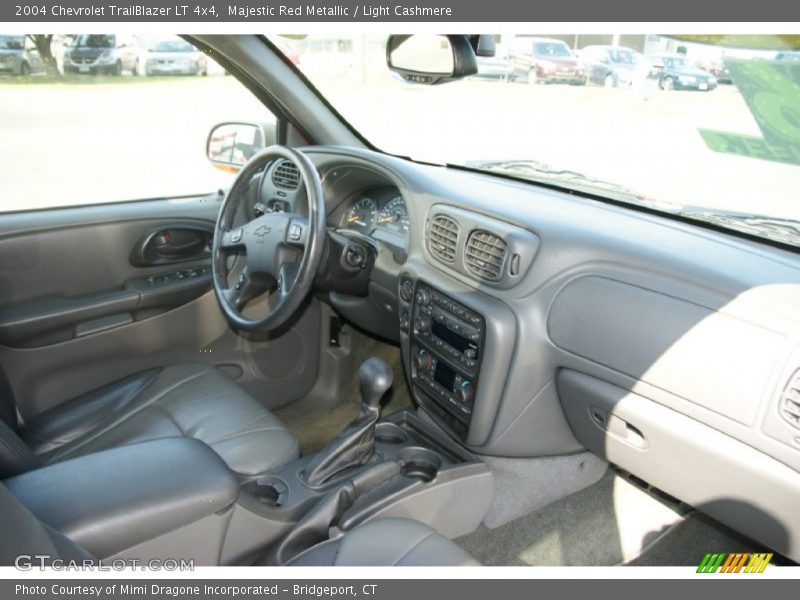 Majestic Red Metallic / Light Cashmere 2004 Chevrolet TrailBlazer LT 4x4