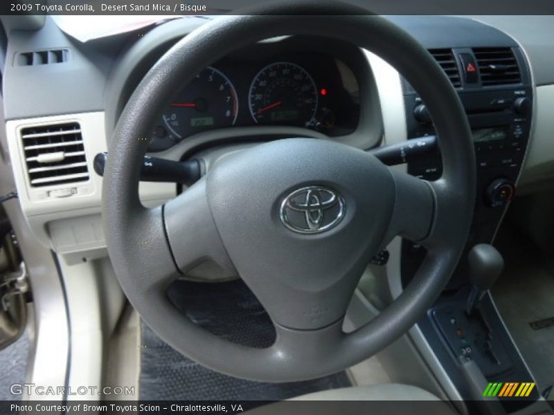 Desert Sand Mica / Bisque 2009 Toyota Corolla