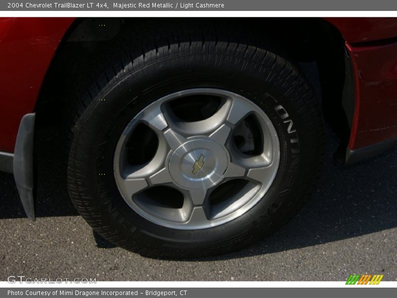 Majestic Red Metallic / Light Cashmere 2004 Chevrolet TrailBlazer LT 4x4