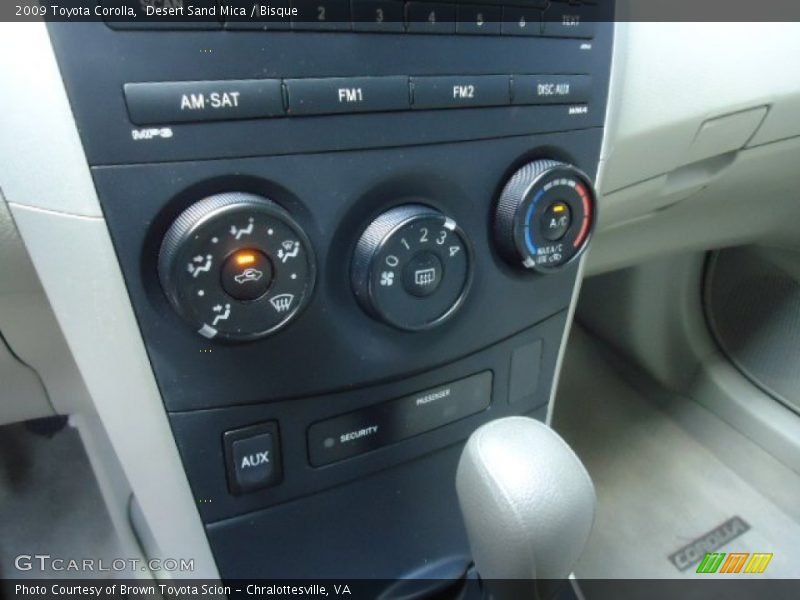 Desert Sand Mica / Bisque 2009 Toyota Corolla