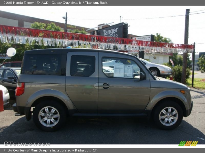 Galaxy Gray Metallic / Titanium/Black 2008 Honda Element EX AWD