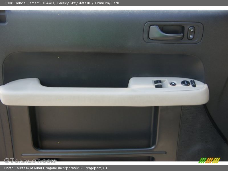 Galaxy Gray Metallic / Titanium/Black 2008 Honda Element EX AWD