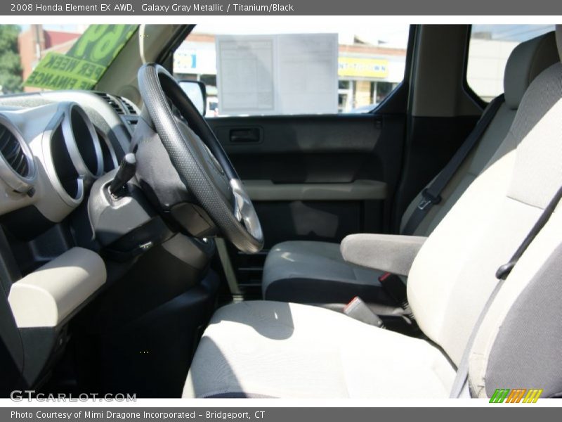 Galaxy Gray Metallic / Titanium/Black 2008 Honda Element EX AWD