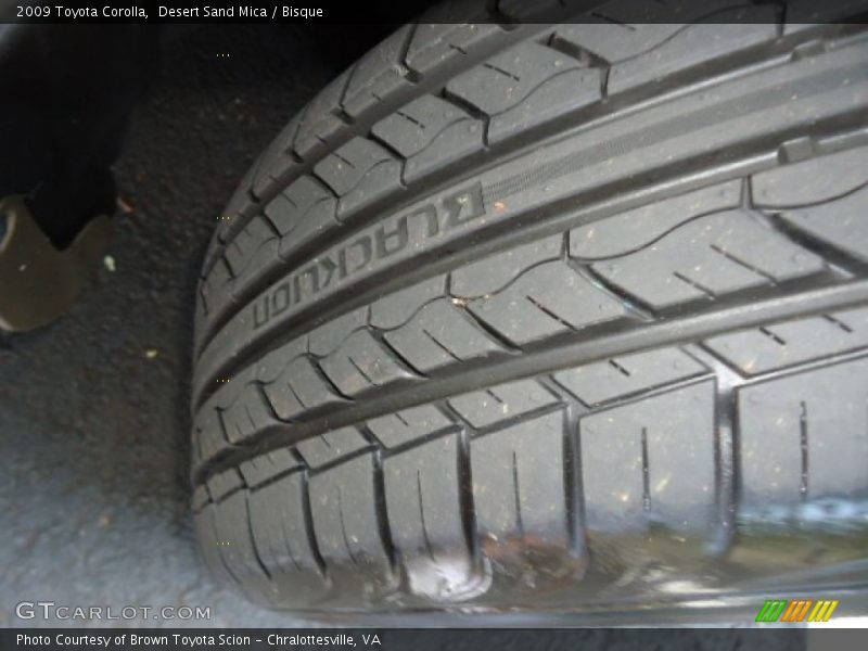 Desert Sand Mica / Bisque 2009 Toyota Corolla