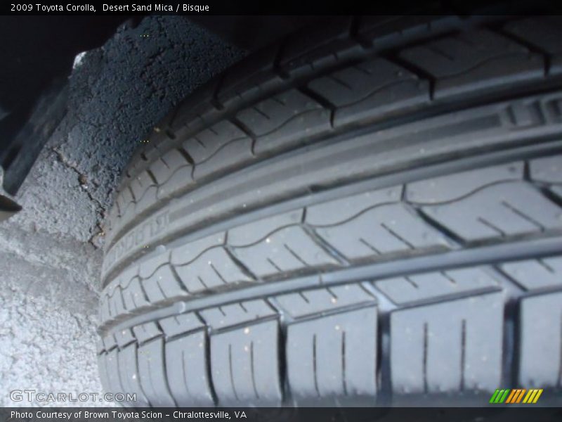 Desert Sand Mica / Bisque 2009 Toyota Corolla