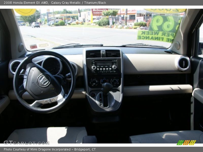 Galaxy Gray Metallic / Titanium/Black 2008 Honda Element EX AWD