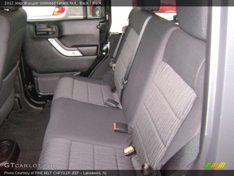 Black / Black 2012 Jeep Wrangler Unlimited Sahara 4x4