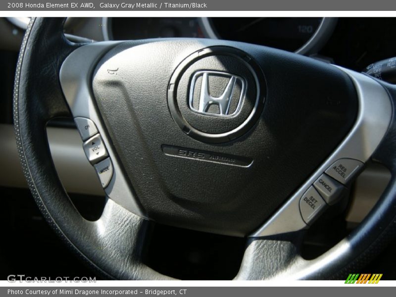 Galaxy Gray Metallic / Titanium/Black 2008 Honda Element EX AWD