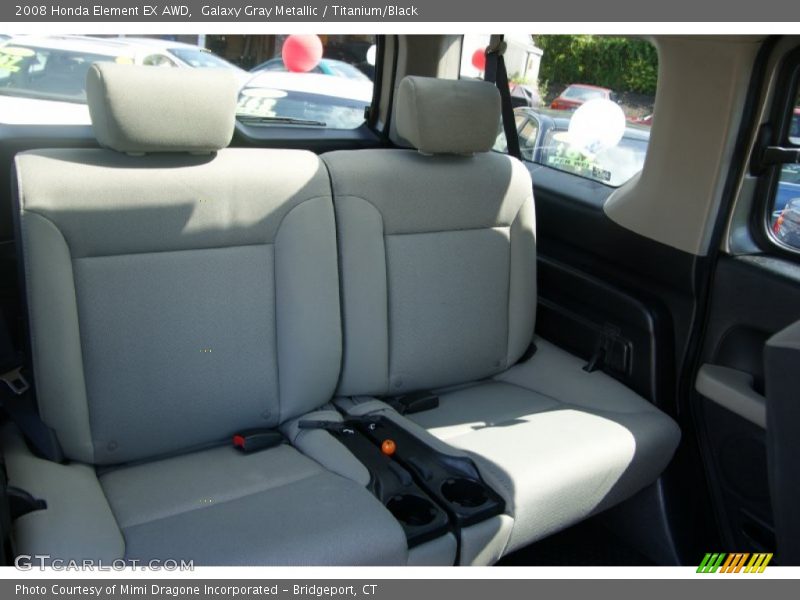 Galaxy Gray Metallic / Titanium/Black 2008 Honda Element EX AWD