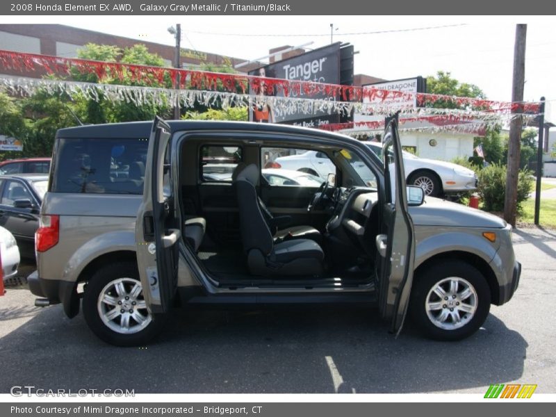 Galaxy Gray Metallic / Titanium/Black 2008 Honda Element EX AWD