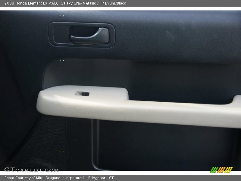 Galaxy Gray Metallic / Titanium/Black 2008 Honda Element EX AWD