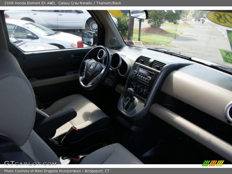 Galaxy Gray Metallic / Titanium/Black 2008 Honda Element EX AWD