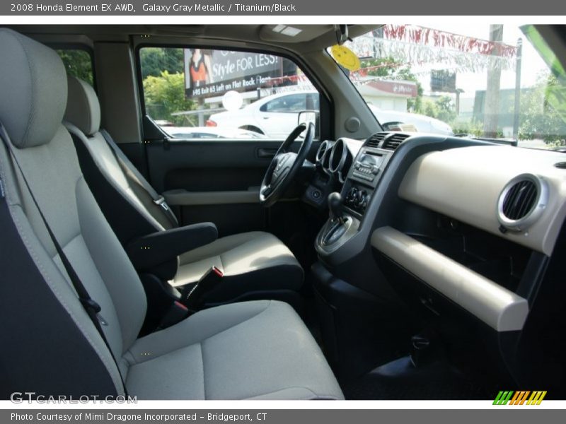 Galaxy Gray Metallic / Titanium/Black 2008 Honda Element EX AWD