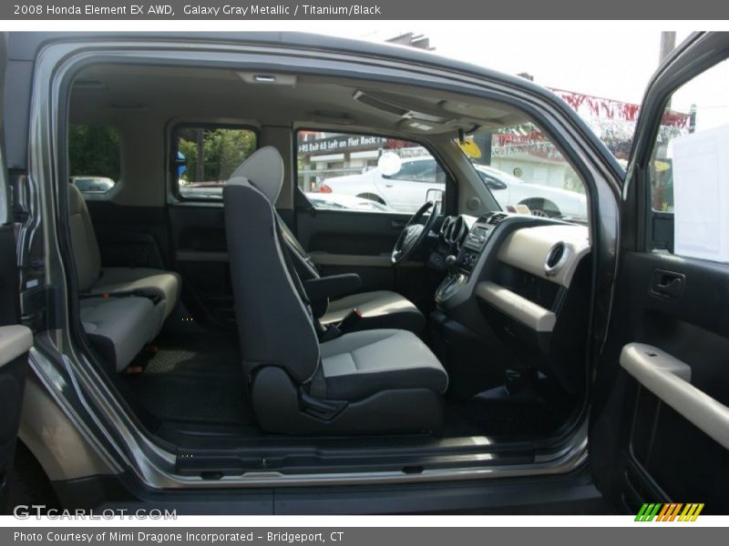 Galaxy Gray Metallic / Titanium/Black 2008 Honda Element EX AWD