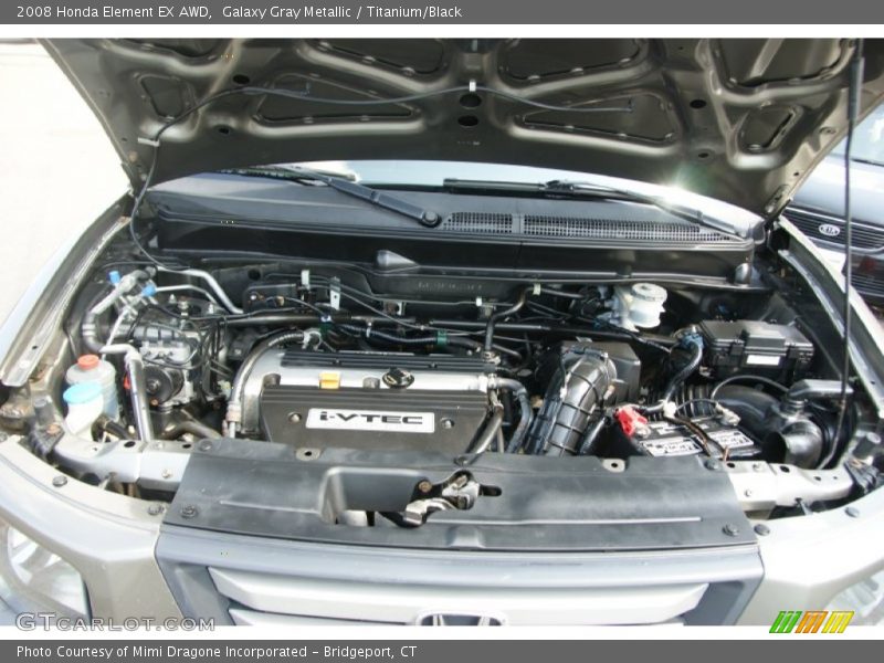 Galaxy Gray Metallic / Titanium/Black 2008 Honda Element EX AWD