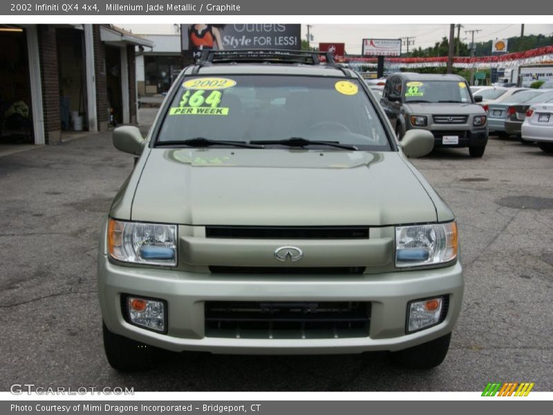 Millenium Jade Metallic / Graphite 2002 Infiniti QX4 4x4