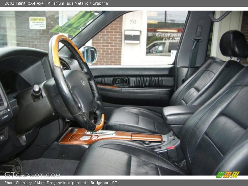 Millenium Jade Metallic / Graphite 2002 Infiniti QX4 4x4