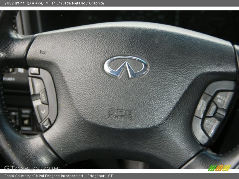 Millenium Jade Metallic / Graphite 2002 Infiniti QX4 4x4